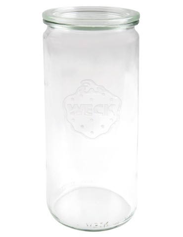 Słoiki i butelki - Słoiki WECK / szklane wieko słoik 1040ml 1l CYLINDER - produkt 42