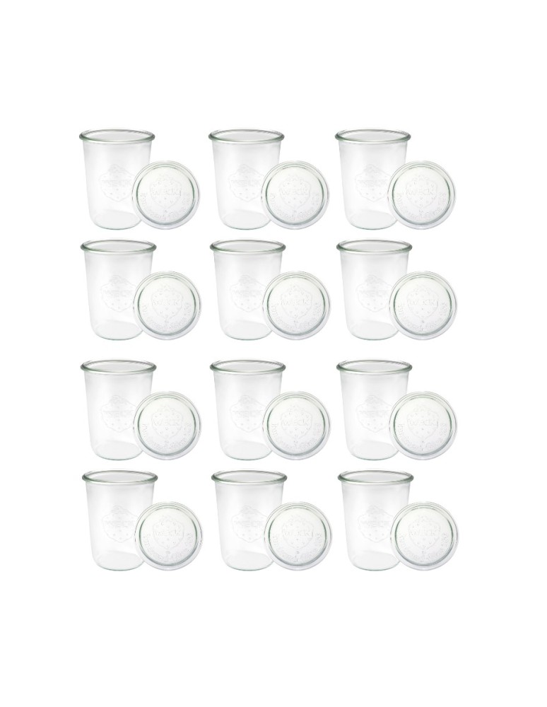 Słoiki i butelki - Słoiki WECK 12szt/ szklane wieko słoik 850ml MOLD - produkt MODO24.PL 42