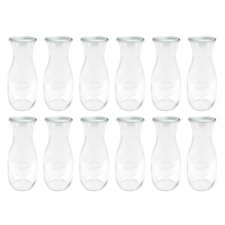 Słoiki WECK 12szt/ żaroodporna KARAFKA 1l 1062ml BUTELKA