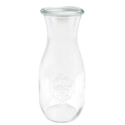 Słoiki i butelki - Słoiki WECK / żaroodporna KARAFKA 1l 1062ml BUTELKA - product 32