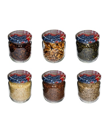 Słoiki z nakrętkami Słoiki z nakrętkami