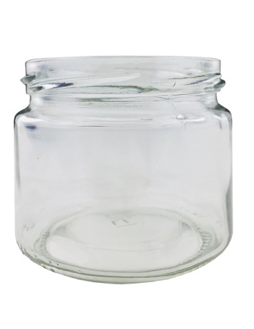 Słoiki - Słoik 330 ml zwykły · Pokrywka (⌀82) z grafiką “śnieżynka” · 6-pak - product 11