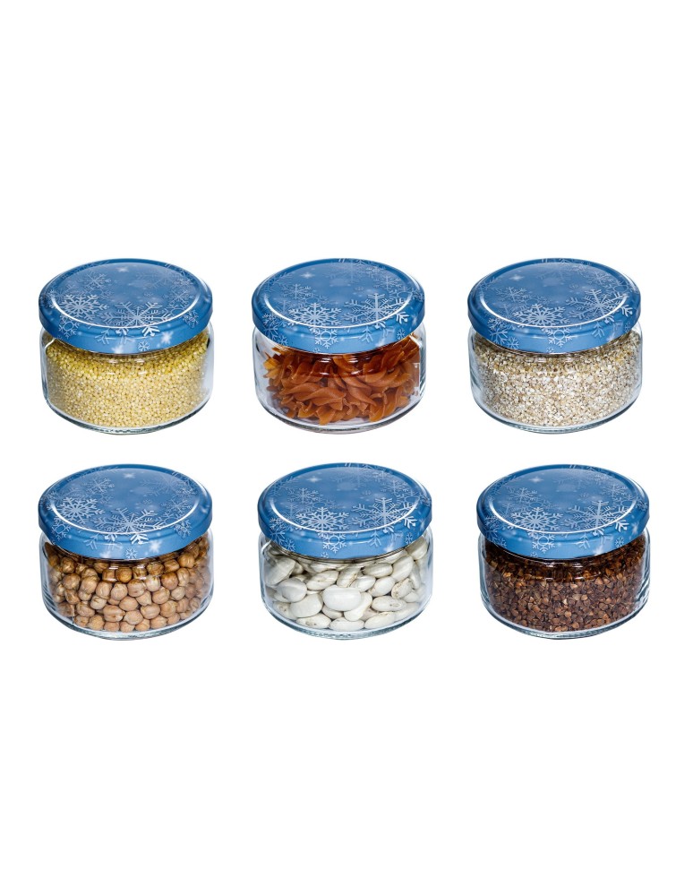 Słoik 250 ml sześć sztuk Słoik 250 ml sześć sztuk