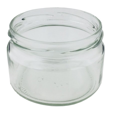 Słoiki Śniadaniowe 250 ml????6-pak????Pokrywki "Obrusiki Karo"