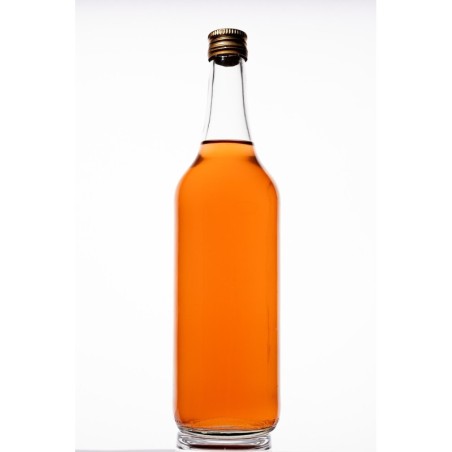 butelka 700 ml fi 28mm monopolowa ze złotą nakrętk