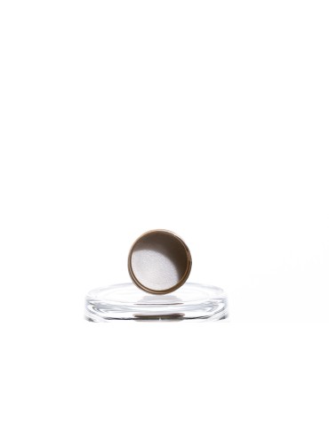 Szklane butelki na alkohol - galoniki - Transparentna butelka monopolowa 500 ml ze złotą zakrętką fi 28mm · 6 sztuk - product 27