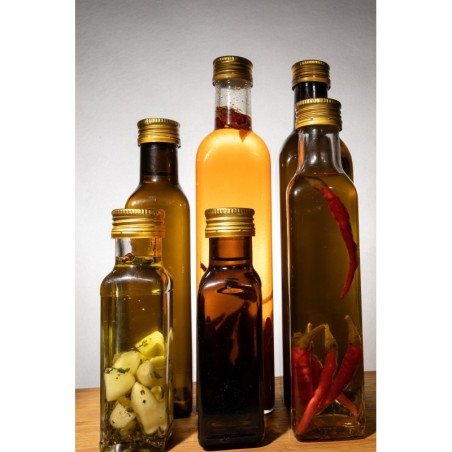 Butelka Kwadratowa 250 ml (fi31,5) Przezroczysta