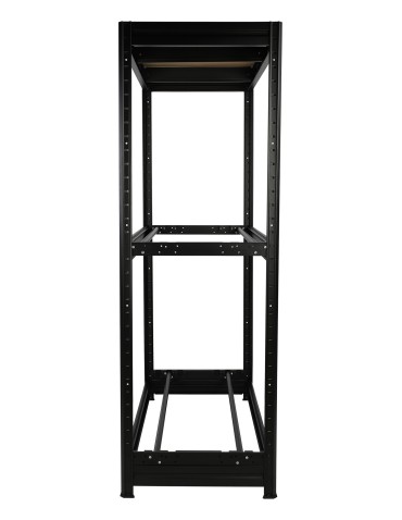 Regały na opony (półka) - Stojak na opony regał na koła OBROTOWE ROLKI 177X120X60 cm SOLIDNY POLSKI - product 20