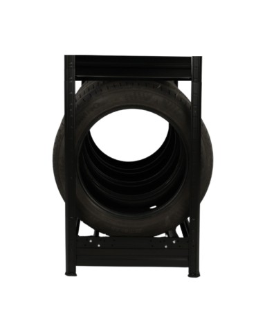 Regały na opony (półka) - Stojak na opony regał na koła OBROTOWE ROLKI 87X120X60 cm SOLIDNY POLSKI - product 8