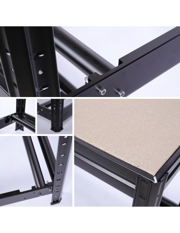 Regały na opony (półka) - Stojak na opony regał na koła OBROTOWE ROLKI 87X120X60 cm SOLIDNY POLSKI - product 9