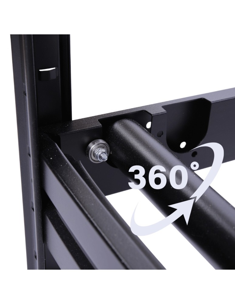 Regały na opony (półka) - Stojak na opony regał na koła OBROTOWE ROLKI 87X120X60 cm SOLIDNY POLSKI - product MODO24.PL 11