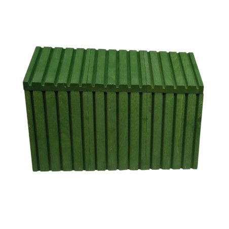 Domek dla jeża EKO impregnowany 25x36x27 cm legowisko ogrodowe zimowe