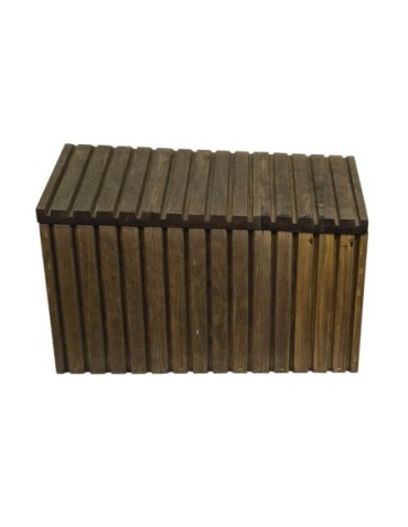 Dom dla jeży - Domek dla jeża drewniany EKO impregnowany 25x36x27 cm ogrodowe legowisko - product 3