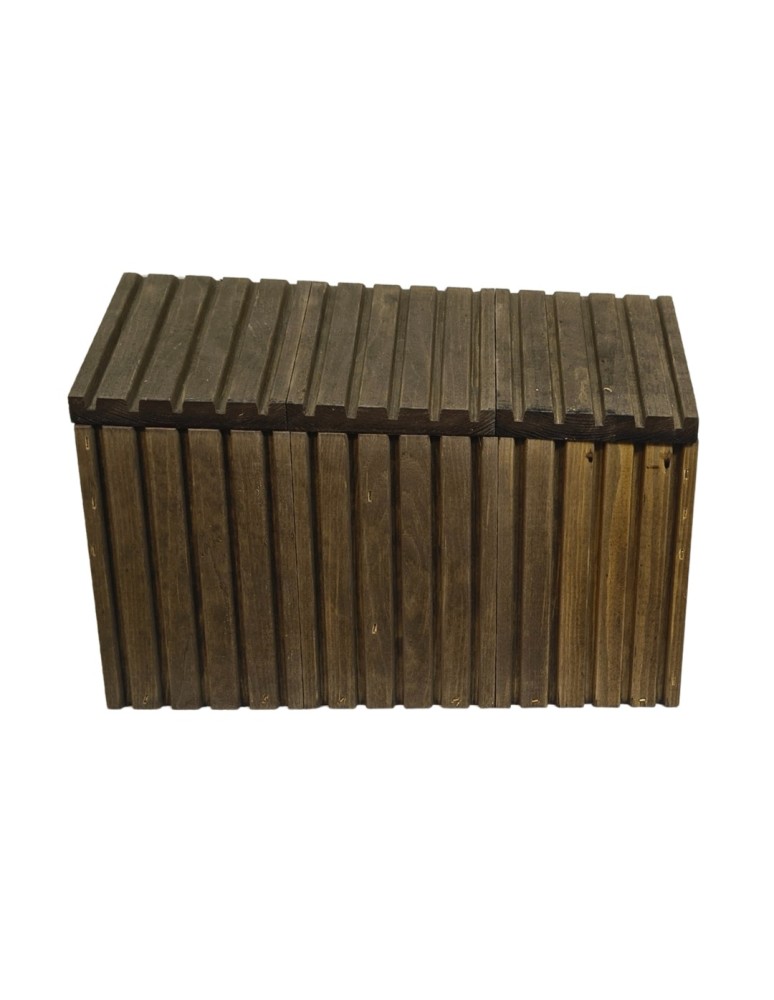 Dom dla jeży - Domek dla jeża drewniany EKO impregnowany 25x36x27 cm ogrodowe legowisko - product MODO24.PL 3