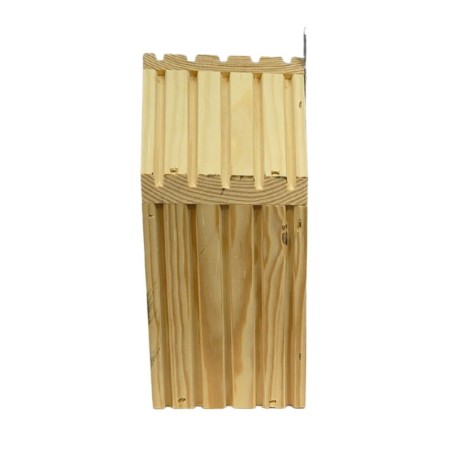 Budka lęgowa dla ptaków sikorek kosa WLOT A 2,8 cm ZMONTOWANA lamele drewno eko