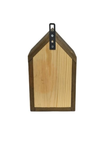 Budki Lęgowe - Budka lęgowa dla ptaków sikorek kosa WLOT A 2,8 cm ZMONTOWANA lamele impregnat - product 5