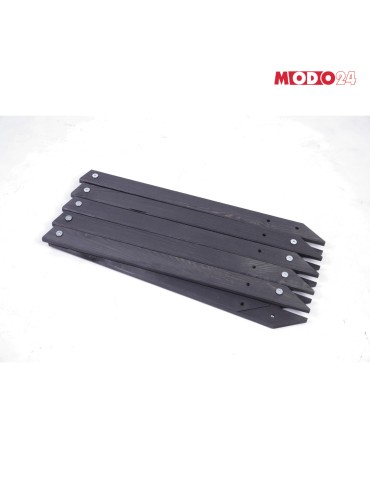 Gwiazda Świąteczna ModoStar - Gwiazda zawieszana świąteczna szybki montaż ModoStar 114cm drewniana CZARNA - produkt 6