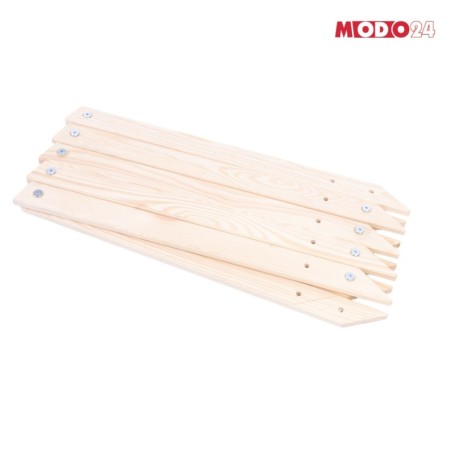 Gwiazda zawieszana świąteczna kompaktowa ModoStar 114cm naturalna drewniana