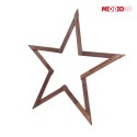Gwiazda zawieszana świąteczna kompaktowa ModoStar 114cm drewno IMPREGNAT