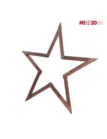 Gwiazda zawieszana świąteczna kompaktowa ModoStar 114cm drewno IMPREGNAT - produkt 2