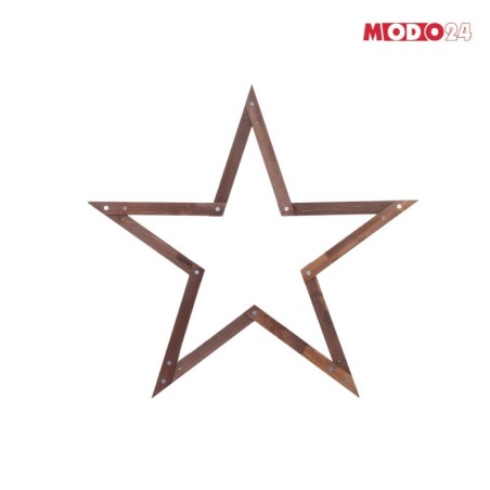 Gwiazda zawieszana świąteczna kompaktowa ModoStar 114cm drewno IMPREGNAT