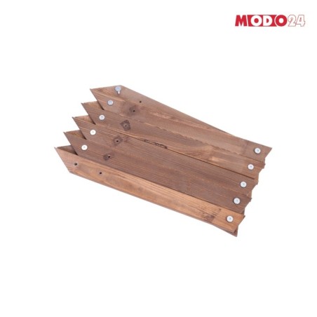 Gwiazda zawieszana świąteczna kompaktowa ModoStar 114cm drewno IMPREGNAT