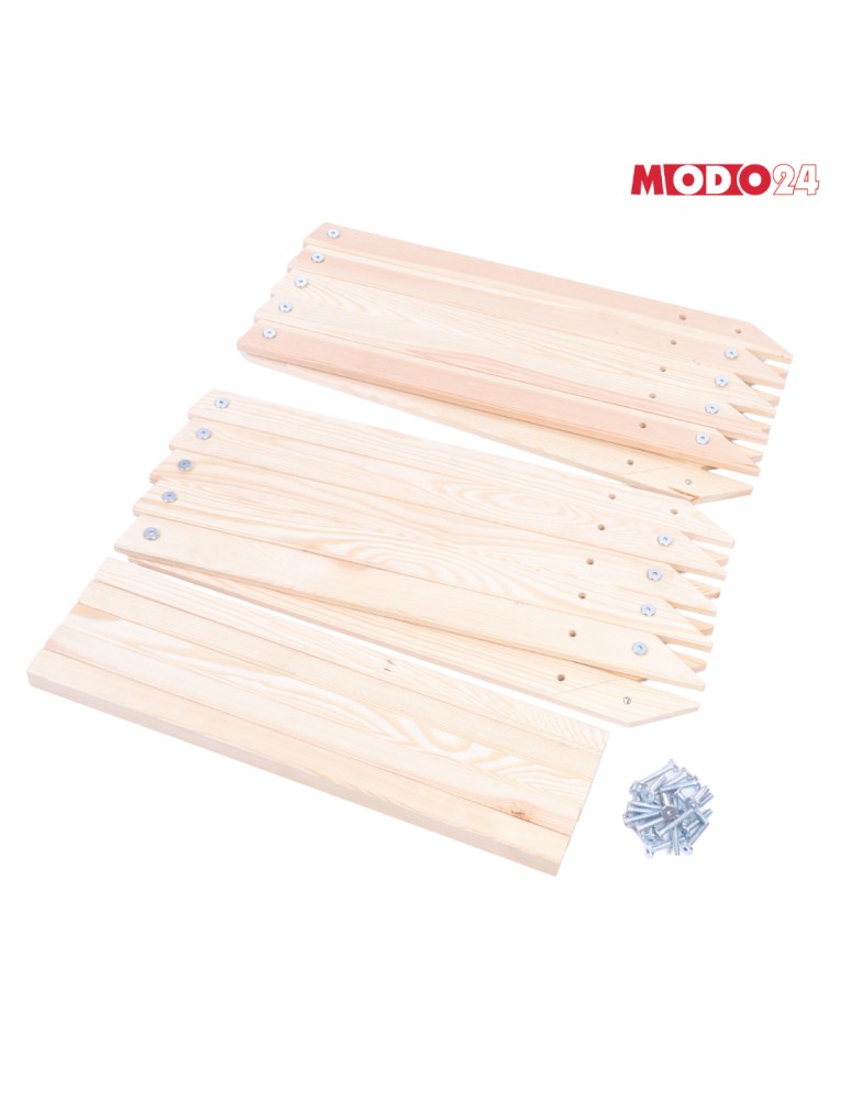 Gwiazda Świąteczna ModoStar - Gwiazda świąteczna 3D kompaktowa składana ModoStar 139cm naturalne drewno - produkt MODO24.PL 6