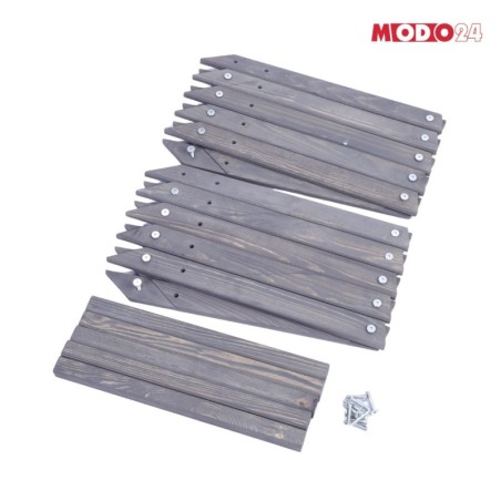 Gwiazda świąteczna 3D ulepszona z koziołków ModoStar 139cm drewno IMPREGNAT