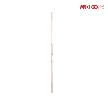 Gwiazda zawieszana świąteczna kompaktowa ModoStar 139cm naturalna drewniana