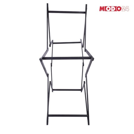 Gwiazda świąteczna 3D składana łatwy montaż ModoStar 189cm drewniana CZARNA