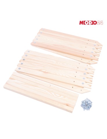 Gwiazda Świąteczna ModoStar - Gwiazda świąteczna 3D kompaktowa składana ModoStar 189 cm naturalna drewno - produkt 6
