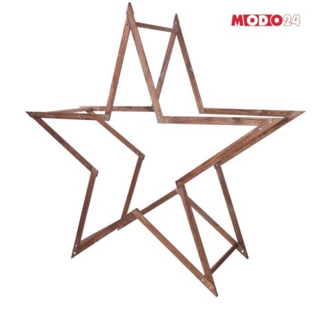 Gwiazda świąteczna 3D łatwe składanie ModoStar 189 cm drewniana IMPREGNAT