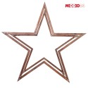 Gwiazda świąteczna 3D łatwe składanie ModoStar 189 cm drewniana IMPREGNAT