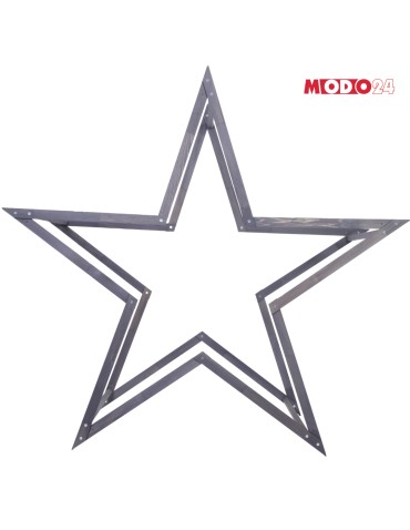 Gwiazda Świąteczna ModoStar - Gwiazda świąteczna 3D ulepszona z koziołków ModoStar 189cm drewno IMPREGNAT - produkt 3