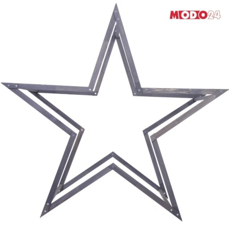 Gwiazda świąteczna 3D ulepszona z koziołków ModoStar 189cm drewno IMPREGNAT