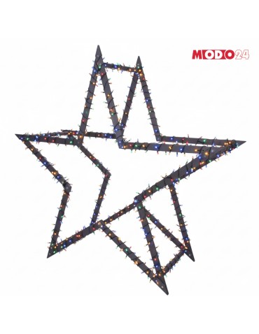 Gwiazda Świąteczna ModoStar - Gwiazda świąteczna 3D ulepszona z koziołków ModoStar 189cm drewno IMPREGNAT - produkt 5