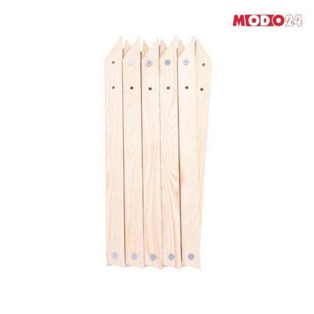 Gwiazda zawieszana świąteczna kompaktowa ModoStar 189cm naturalna drewniana