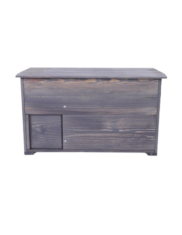 Domek dla jeża L dom ogrodowy drewniany impregnat zima schronienie trwały - product 2