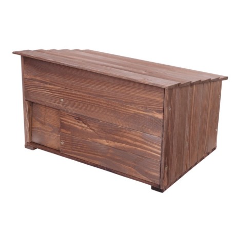 Domek dla jeża S schron drewniany ogrodowy impregnat zimowy solidny eko