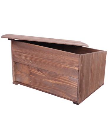 Dom dla jeży - Domek dla jeża S schron drewniany ogrodowy impregnat zimowy solidny eko - product 4