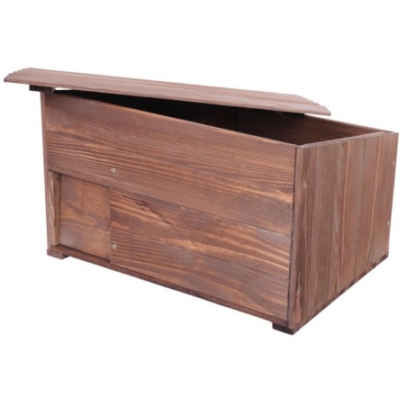 Domek dla jeża S schron drewniany ogrodowy impregnat zimowy solidny eko