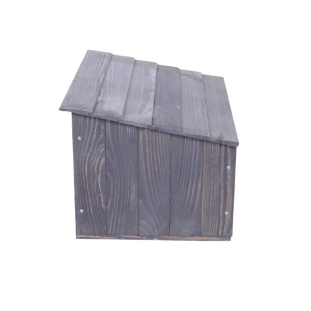 Domek dla jeża S budka drewniana ogrodowa impregnat miseczka i sianko eko