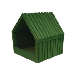 Karmnik dla ptaków drewniany ogrodowy stojący zielony 117x24x22 cm