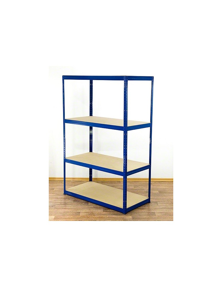 wysokość 180 - Regał metalowy Helios Color 180x110x45_4 - 175kg / na półkę, kolor: czarno-pomarańczowy - product MODO24.PL 3