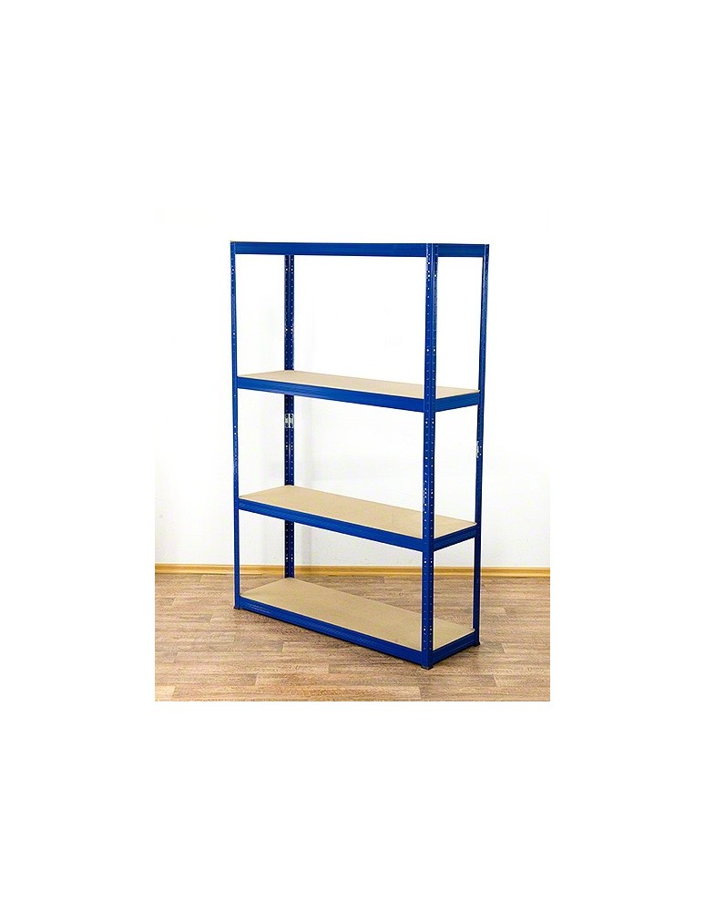 wysokość 180 - Regał metalowy Helios Color 180x120x30_4 - 175kg / na półkę, kolor: czarno-pomarańczowy - product MODO24.PL 3