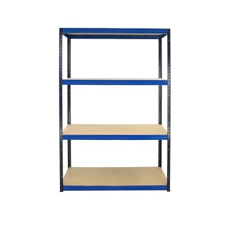 Regał metalowy Helios Color 180x120x45_4 - 175kg / na półkę, kolor: czarno-pomarańczowy