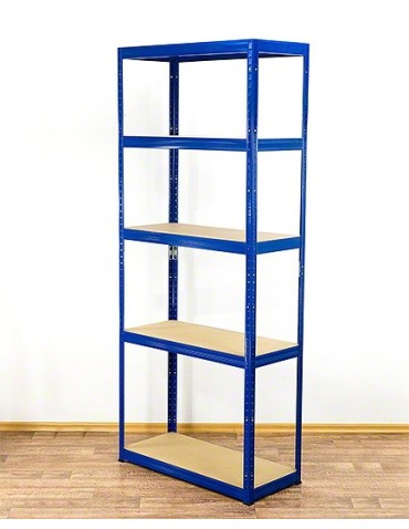 wysokość 180 - Regał metalowy Helios Color 180x90x35_5 - 175kg / na półkę, kolor: czarno-biały - product 3