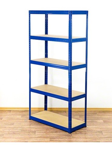 Helios Color - Regał metalowy Helios Color 180x100x35_5 - 175kg / na półkę, kolor: biało-biały - product 3