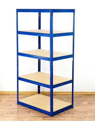 Helios Color - Regał metalowy Helios Color 180x100x60_5 - 175kg / na półkę, kolor: biało-biały - product 3