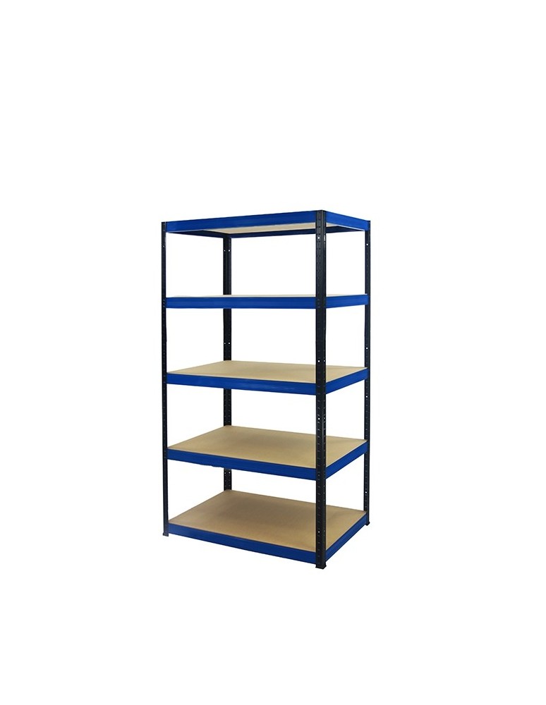 Helios Color - Regał metalowy Helios Color 180x100x60_5 - 175kg / na półkę, kolor: biało-biały - product MODO24.PL 6